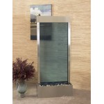 Harmony River-Center Mount -Stainless Steel-Blue-Glass