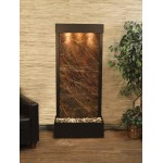 Harmony River -Flush Mount-Antique Bronze-Brown-Marble