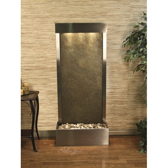 Harmony River -Flush Mount-Stainless Steel-Green-Featherstone