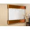 Teton Falls -Round -Rustic Copper-Silver-Mirror