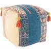 Surya Emilia EMPF-001 16"H x 16"W x 16"D Pouf