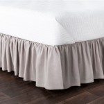 Surya Peyton Ruffle RLSKT-1001 78"W x 80"L x 15"DL King Bed Skirt