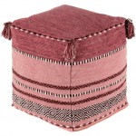 Surya Trenza TZPF-006 18"H x 18"W x 18"D Pouf