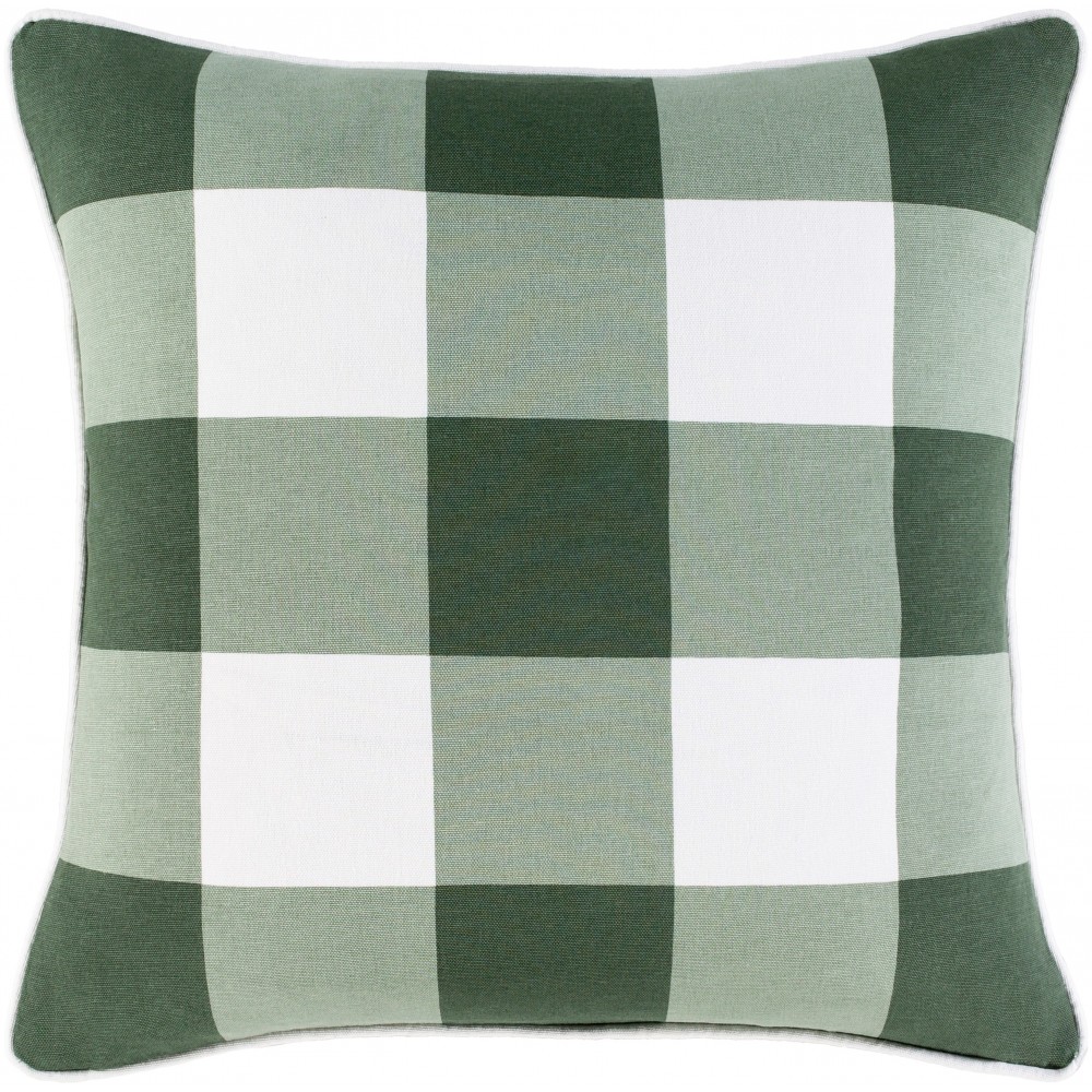 Surya Buffalo Plaid BPD-002 20" x 20" Pillow Cover
