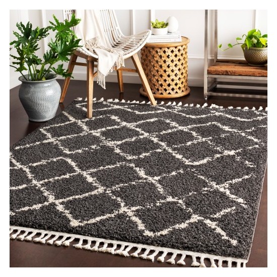 Surya Berber Shag BBE-2307 6'7" x 9' Rug