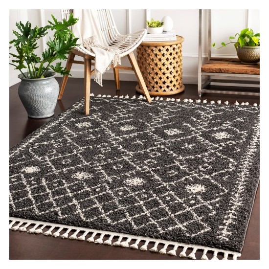 Surya Berber Shag BBE-2308 6'7" x 9' Rug