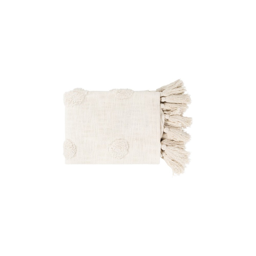 Surya Dove DOV-1000 50"W x 60"L Throw Surya Dove DOV-1000 50"W x 60"L Throw