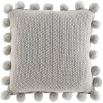 Surya Pomtastic POM-003 20" x 20" Pillow Cover