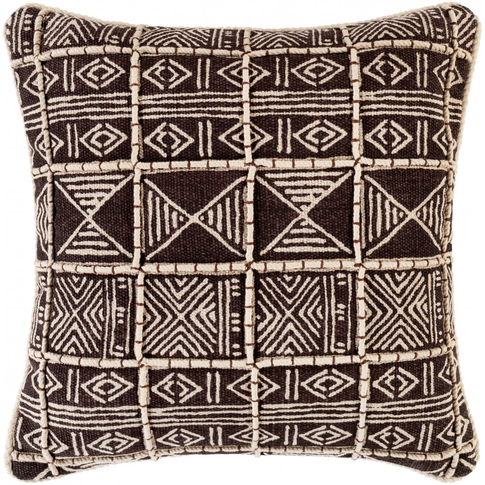 Surya Binga BGA-003 20" x 20" Pillow Cover Surya Binga BGA-003 20" x 20" Pillow Cover
