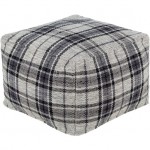 Surya Jacobean JBPF-002 14"H x 20"W x 20"D Pouf