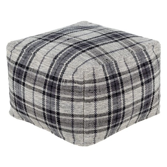 Surya Jacobean JBPF-002 14"H x 20"W x 20"D Pouf