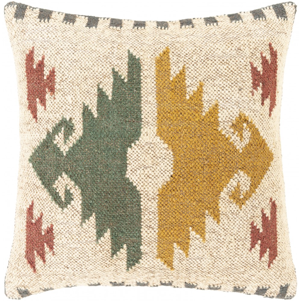 Surya Gada GAD-001 20" x 20" Pillow Cover Surya Gada GAD-001 20" x 20" Pillow Cover