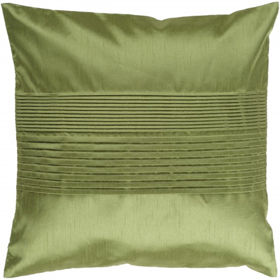 Surya Solid Pleated HH-013 18" x 18" Pillow Cover