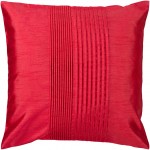 Surya Solid Pleated HH-025 18" x 18" Pillow Cover