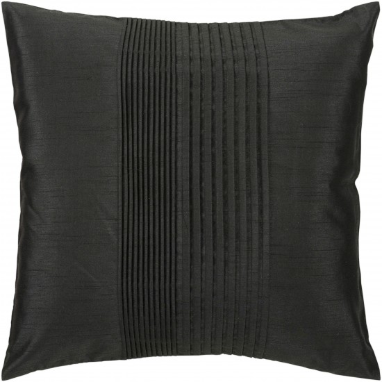 Surya Solid Pleated HH-027 18" x 18" Pillow Cover