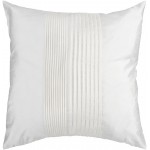 Surya Solid Pleated HH-017 18" x 18" Pillow Kit