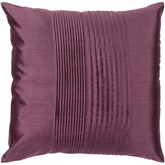 Surya Solid Pleated HH-016 22" x 22" Pillow Cover