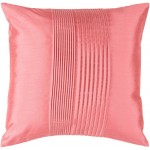 Surya Solid Pleated HH-023 22" x 22" Pillow Kit