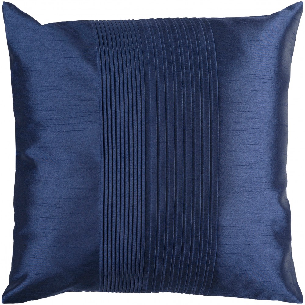 Surya Solid Pleated HH-029 22" x 22" Pillow Kit