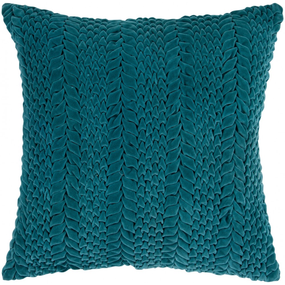 Surya Velvet Luxe P-0279 18" x 18" Pillow Cover Surya Velvet Luxe P-0279 18" x 18" Pillow Cover