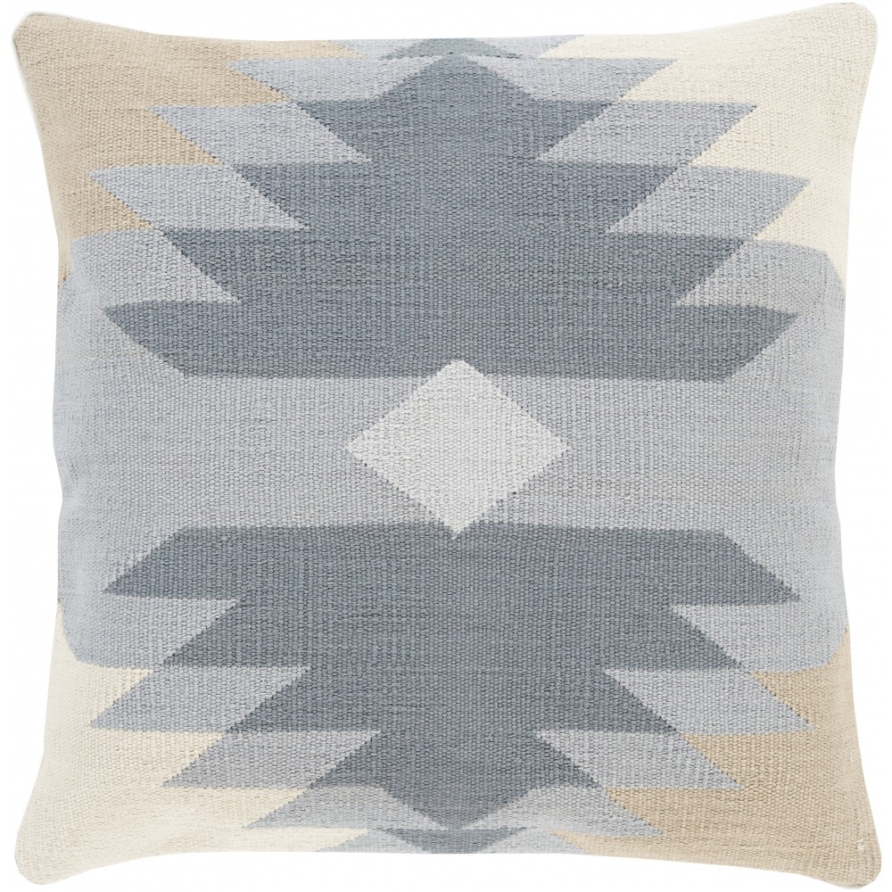 Surya Cotton Kilim CK-005 22" x 22" Pillow Cover