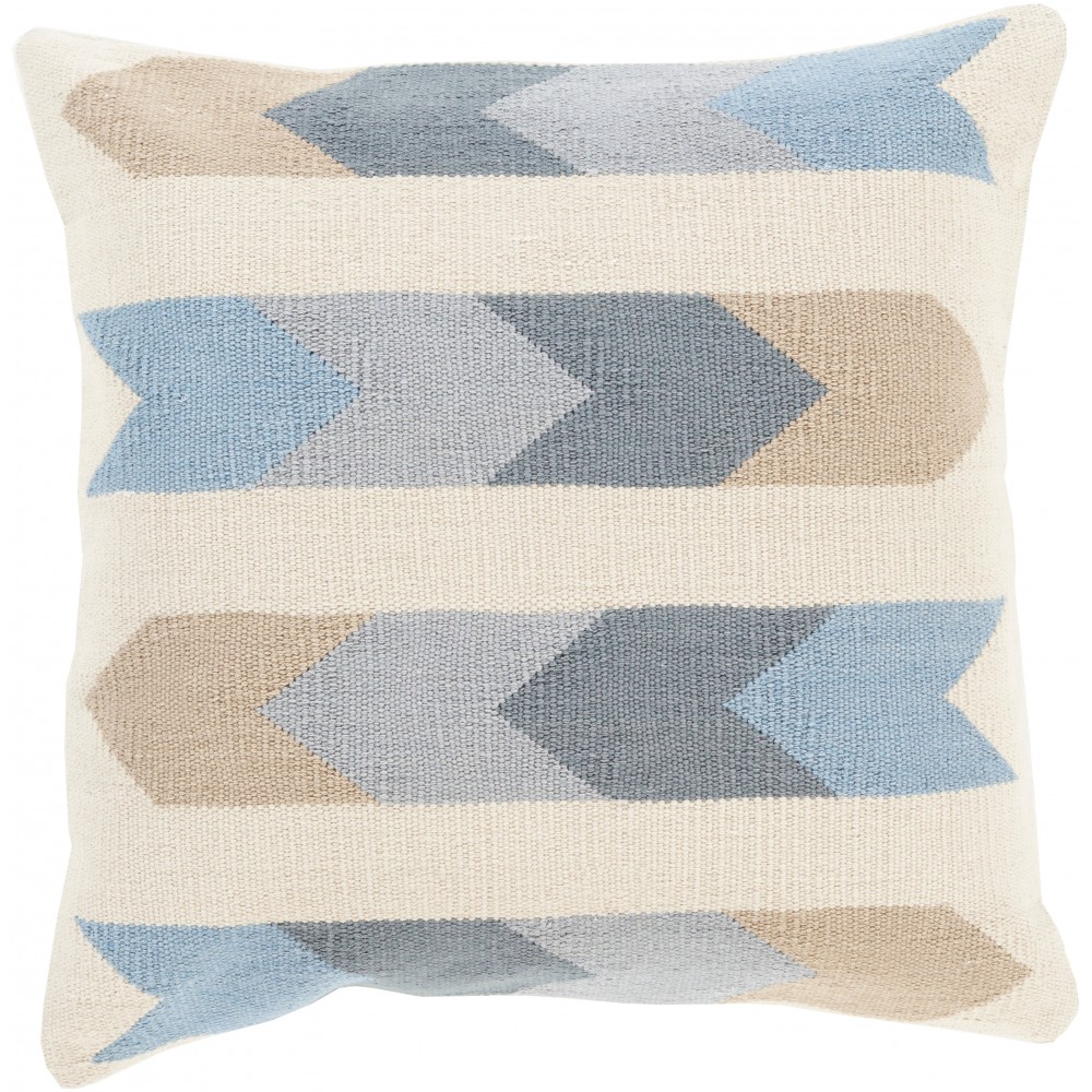 Surya Cotton Kilim CK-011 20" x 20" Pillow Cover Surya Cotton Kilim CK-011 20" x 20" Pillow Cover