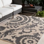 Surya Alfresco ALF-9612 7'3" Round Rug