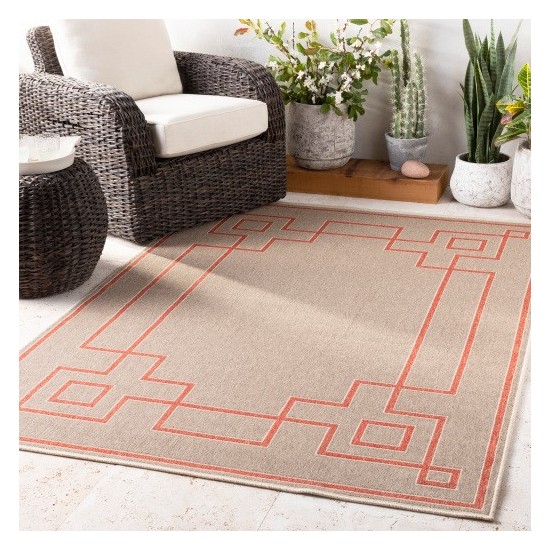 Surya Alfresco ALF-9633 7'3" Round Rug