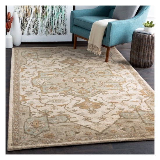 Surya Caesar CAE-1143 2' x 4' Hearth Rug