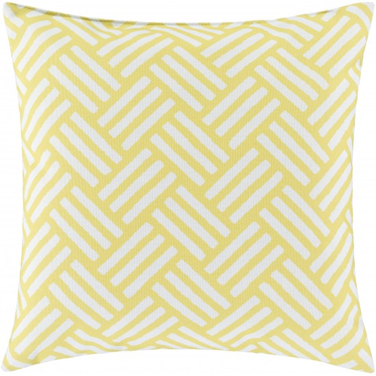 Surya Basketweave BW-003 20" x 20" Pillow Cover