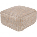 Surya Celine CIPF-3000 12"H x 20"W x 20"D Pouf