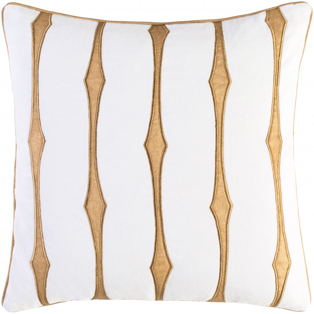 Surya Graphic Stripe GS-002 20" x 20" Pillow Cover