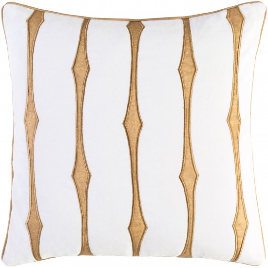 Surya Graphic Stripe GS-002 22" x 22" Pillow Kit