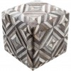 Surya Lycaon LCPF-001 18"H x 18"W x 18"D Pouf