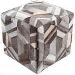 Surya Lycaon LCPF-002 18"H x 18"W x 18"D Pouf
