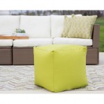 Surya Essien EIPF-005 18"H x 18"W x 18"D Pouf