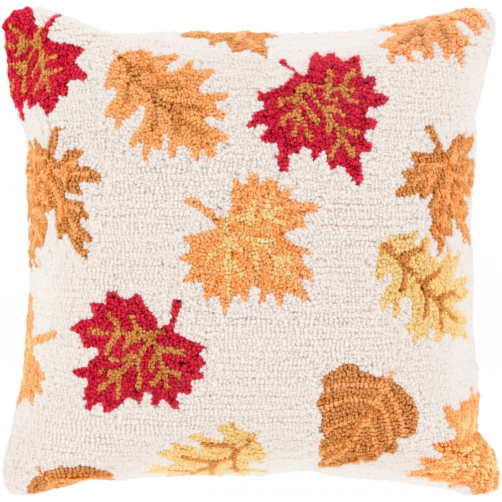 Surya Fall Harvest FHI-005 18" x 18" Pillow Cover Surya Fall Harvest FHI-005 18" x 18" Pillow Cover