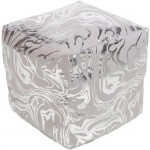 Surya Crescent CCPF-009 18"H x 18"W x 18"D Pouf