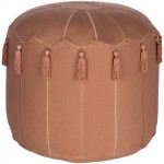 Surya Delhi DLPF-002 14"H x 18"W x 18"D Pouf