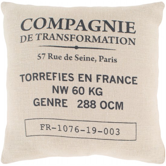 Surya Circa CIR-005 18" x 18" Pillow Cover