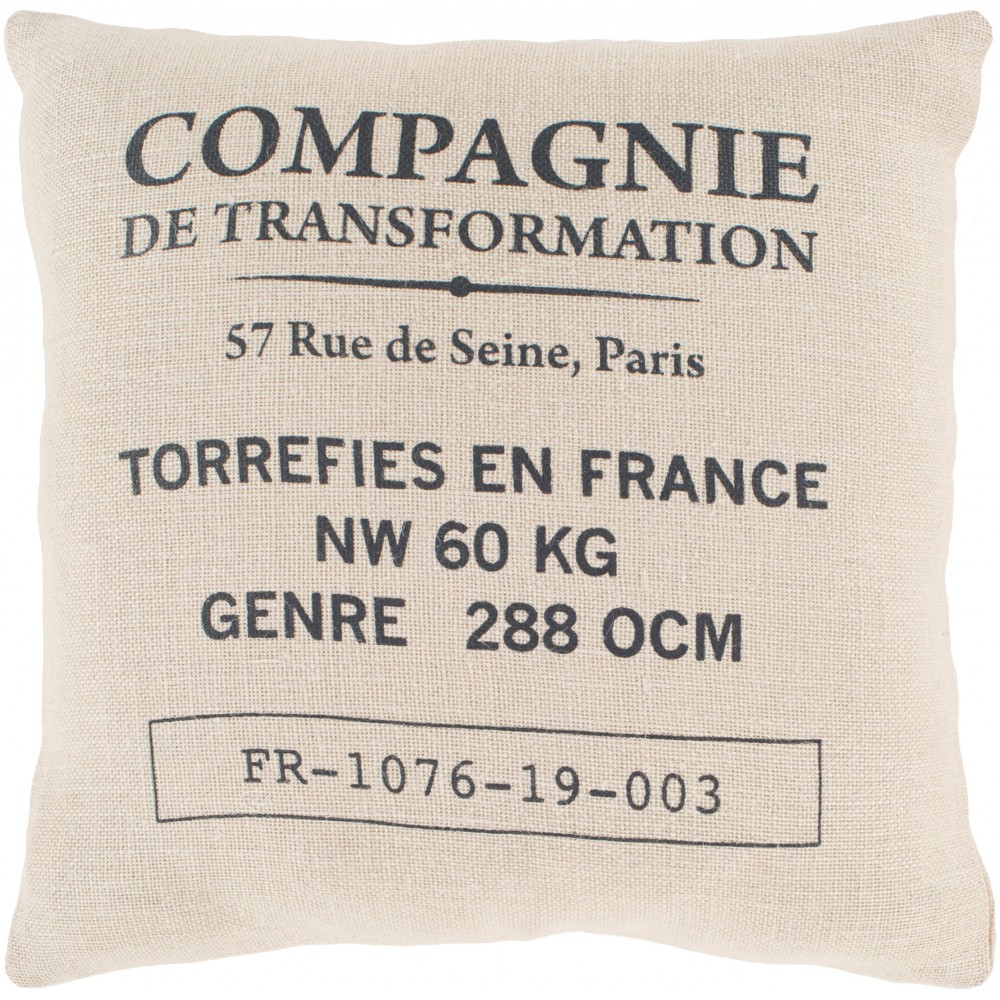 Surya Circa CIR-005 22" x 22" Pillow Cover Surya Circa CIR-005 22" x 22" Pillow Cover