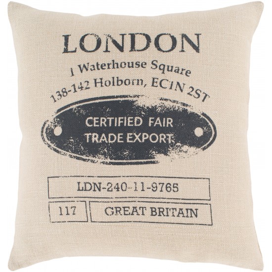 Surya Circa CIR-007 22" x 22" Pillow Cover