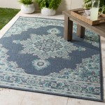 Surya Alfresco ALF-9670 5'3" Round Rug