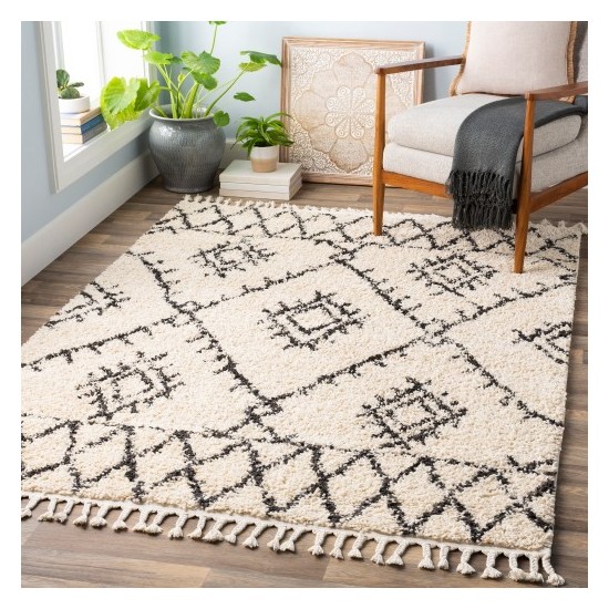 Surya Berber Shag BBE-2305 2' x 2'11" Rug