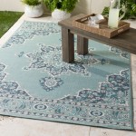 Surya Alfresco ALF-9687 5'3" Round Rug