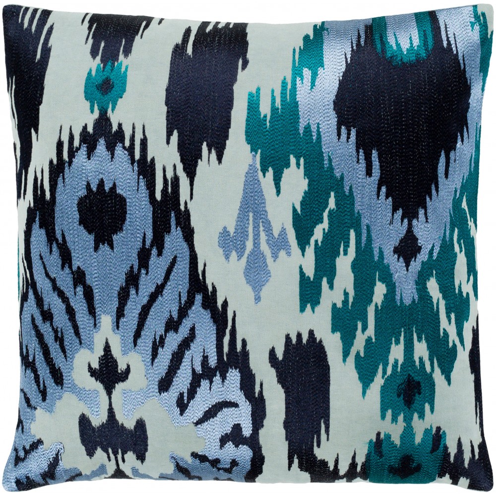 Surya Ara AR-142 18" x 18" Pillow Cover Surya Ara AR-142 18" x 18" Pillow Cover