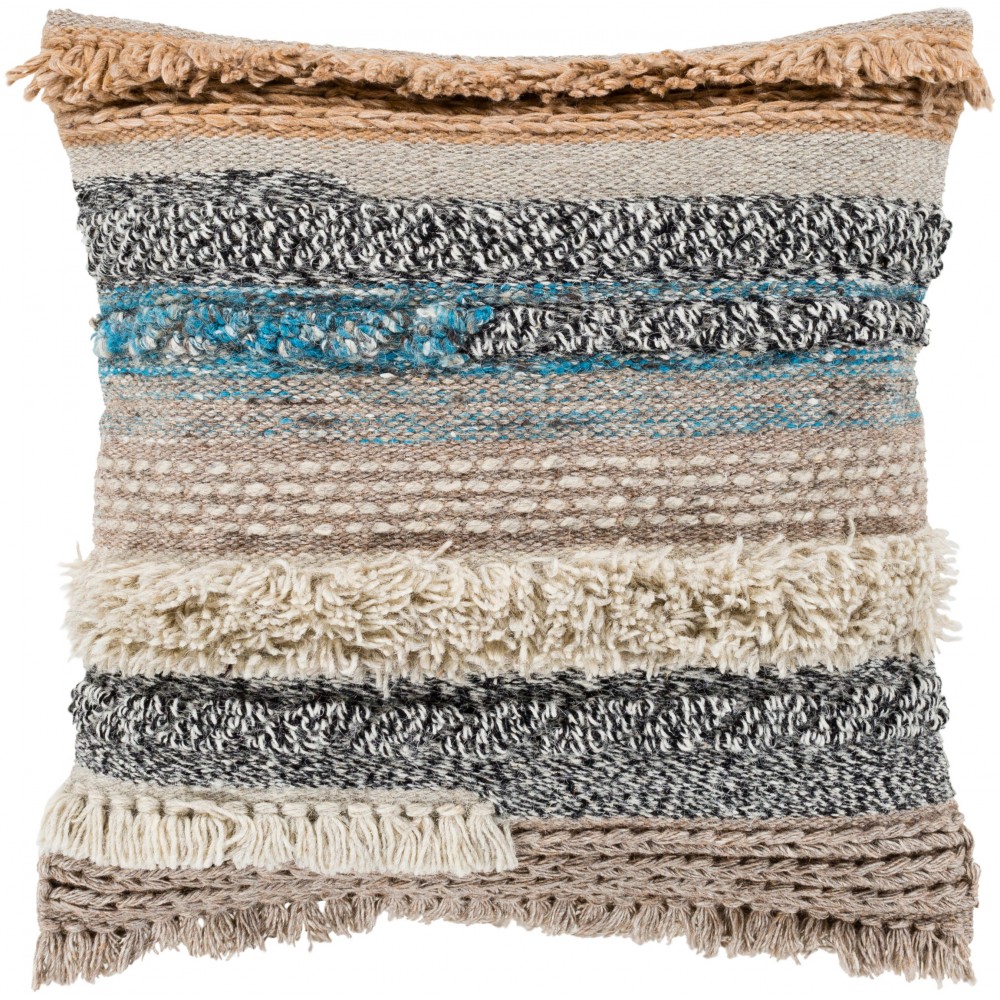 Surya Gaza GZA-001 18" x 18" Pillow Cover Surya Gaza GZA-001 18" x 18" Pillow Cover