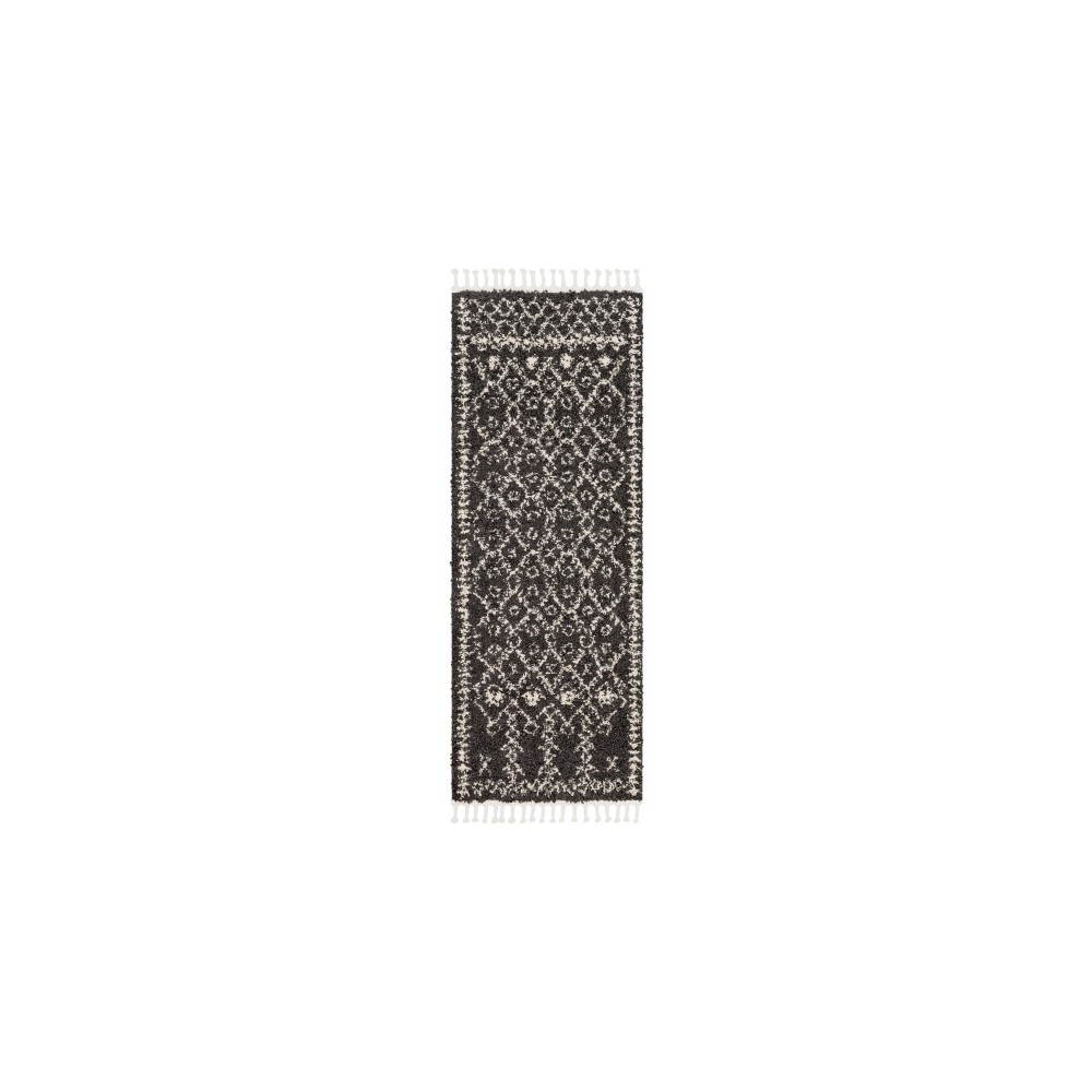 Surya Berber Shag BBE-2308 2'7" x 7'3" Rug Surya Berber Shag BBE-2308 2'7" x 7'3" Rug
