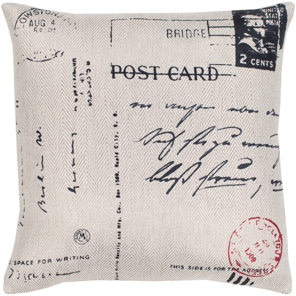 Surya Liberty LTY-005 18" x 18" Pillow Cover Surya Liberty LTY-005 18" x 18" Pillow Cover