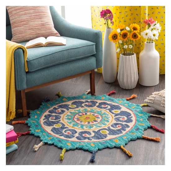 Surya Bonifate BFT-1028 3' Round Rug